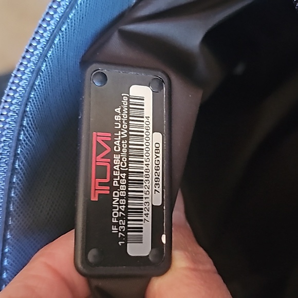 Tumi Villa Ravema Grey/Brown 15" Laptop Case Briefcase - Picture 7 of 16